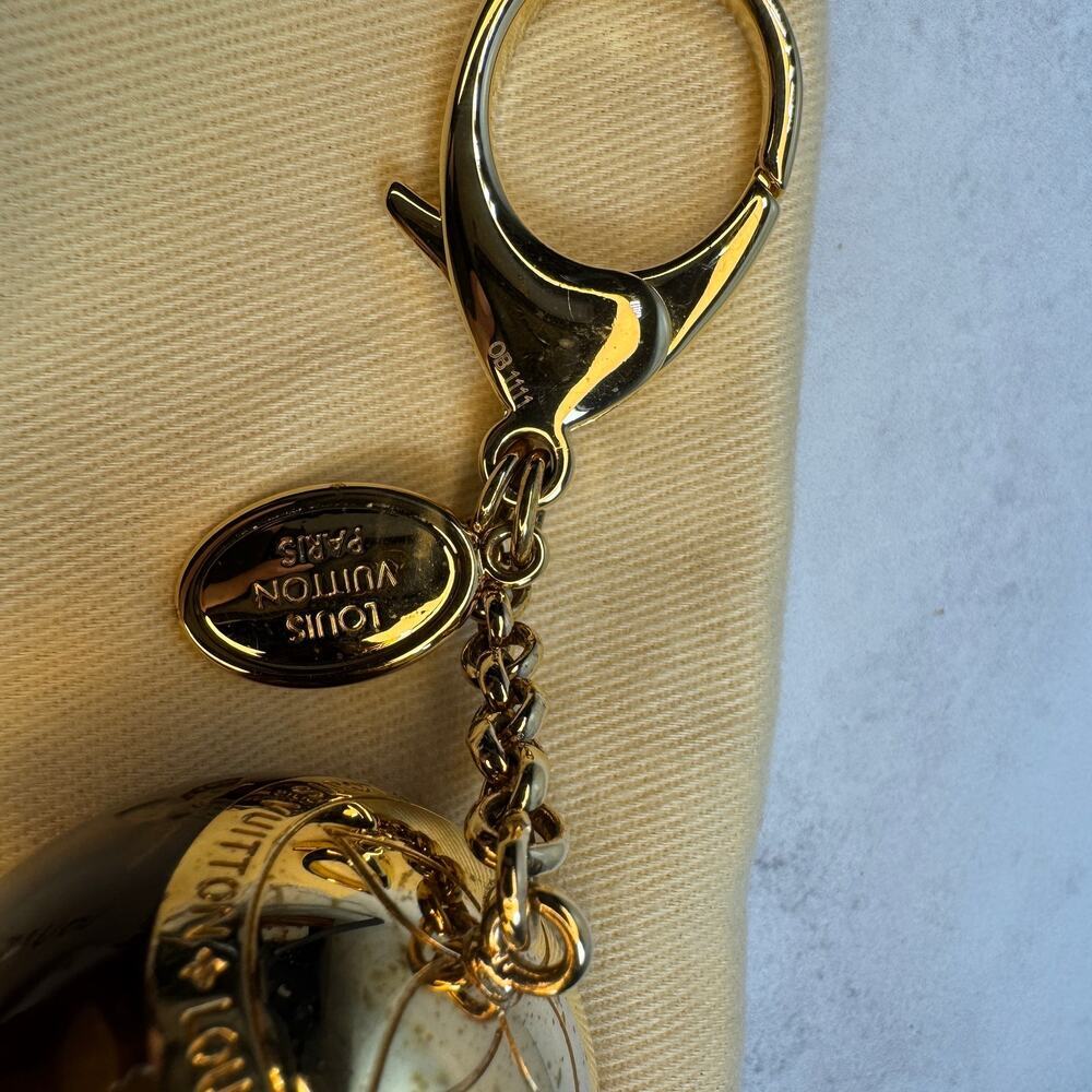 Louis Vuitton Montgolfiere Charm Hot Air Balloon Trunk Bag Keychain LV Monogram - Picture 13 of 16